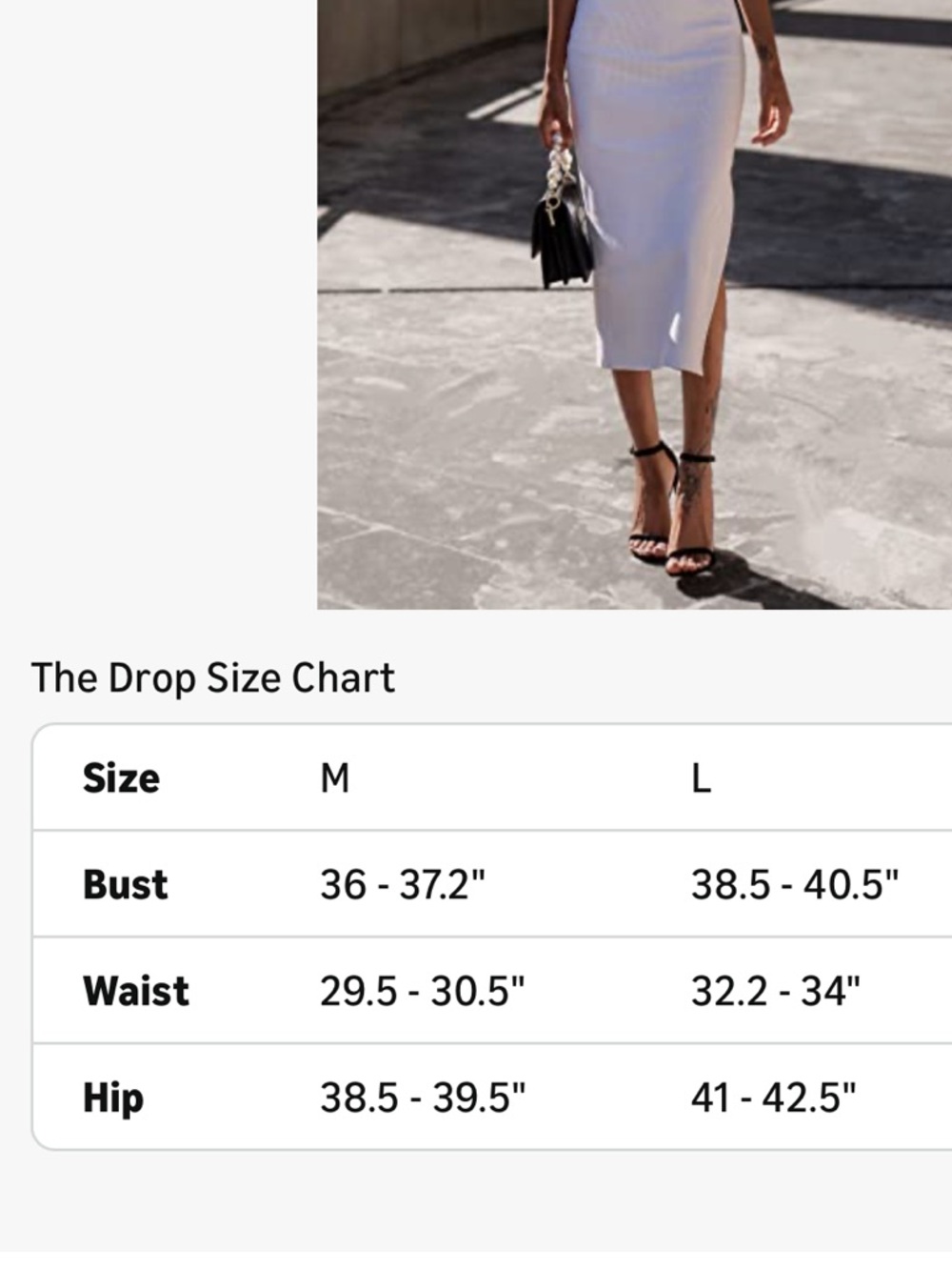 The Drop Women's White Bodycon Dress with Sweetheart Neckline - Picture 4 of 5